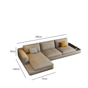 ركنة خشب زان 160×240سم