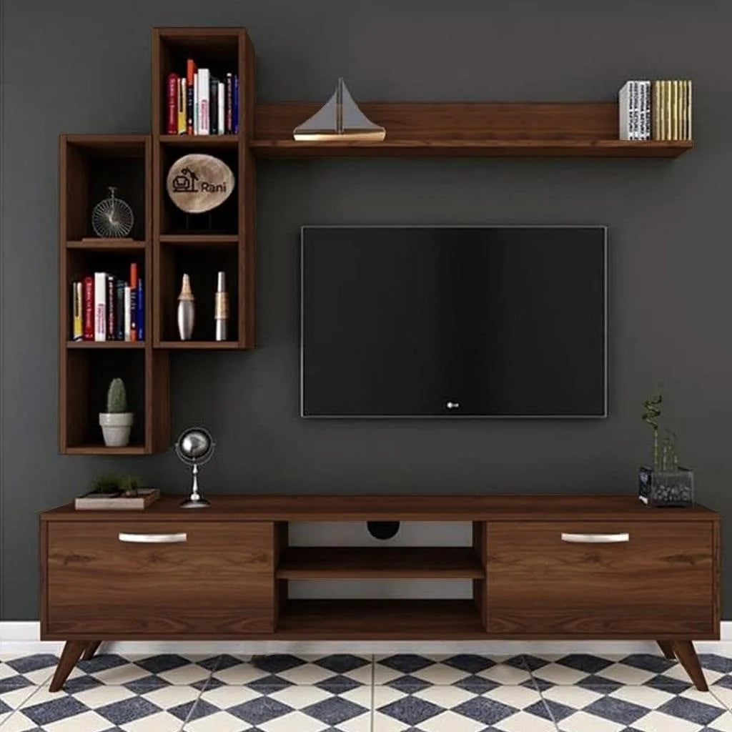 وحدة تلفزيون 50x30x150x33 سم – بني